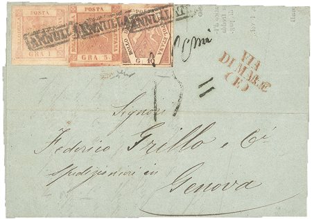 Antichi Stati Italiani - Napoli - Lettera (3 + 8 +10)