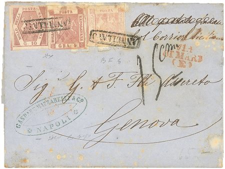 Antichi Stati Italiani - Napoli - Lettera (3 + 8 + 10)