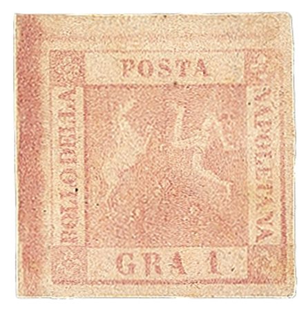 Antichi Stati Italiani - Napoli - 1858 - 1 gr. (4 cat. 2.200)