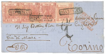 Antichi Stati Italiani - Napoli - Letterina (4 + 9 cat.8725)