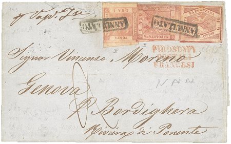 Antichi Stati Italiani - Napoli - Lettera (4 + 9 + 11)