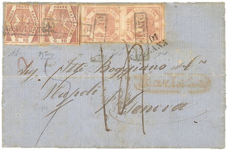 Antichi Stati Italiani - Napoli - Lettera (5 + 10 cat. 10.500+)