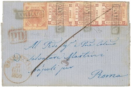 Antichi Stati Italiani - Napoli - Lettera (8+7)