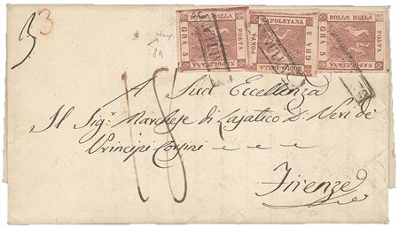 Antichi Stati Italiani - Napoli - Lettera (8a cat.8750)