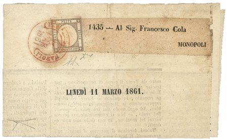 Antichi Stati Italiani - Napoli - Province Napoletane - 1861 - 1/2 grano (18c)