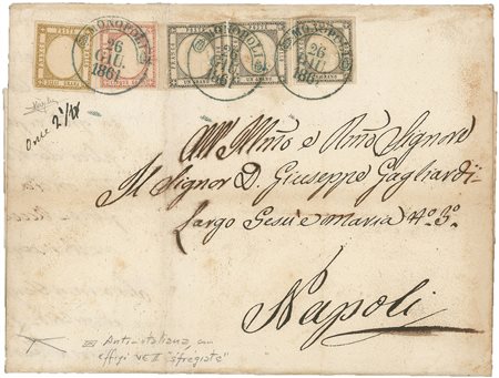 Antichi Stati Italiani - Napoli - Province Napoletane - Lettera  (19a + 21e + 22a)