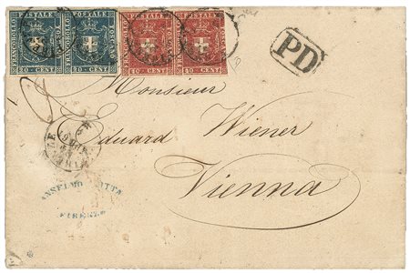Antichi Stati Italiani - Toscana - Lettera (20 + 21 cat.22250)