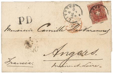 Antichi Stati Italiani - Toscana - Governo Provvisorio - Lettera (21 cat.3250)