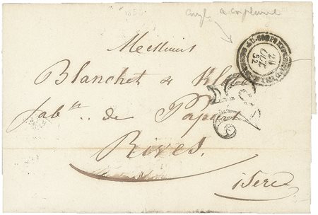 Antichi Stati Italiani - Risorgimento - Involucro di lettera