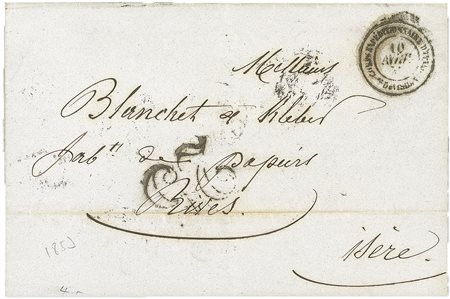 Antichi Stati Italiani - Risorgimento - Involucro di lettera