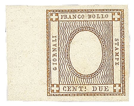 Prefilateliche - 1862 - 2 cent (10eb cat.1500)