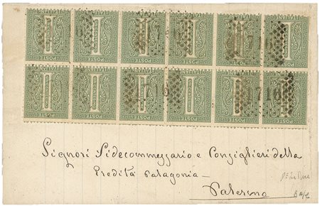 Prefilateliche - Blocco di dodici (L14)