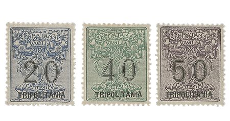 Colonie - Tripolitania - 1924 - Segnatasse Vaglia (1/6)