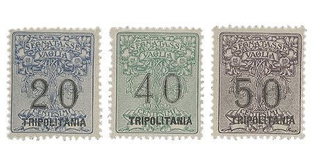 Colonie - Tripolitania - 1924 - Segnatasse Vaglia (1/6)