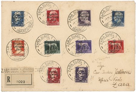 Occupazioni II guerra mondiale - Occupazione Tedesca - Zara - Serie Imperiale (7/16)