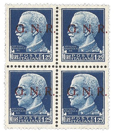 RSI - G.N.R. Brescia - 1943 - 1,25 lire (480/Ihcc)