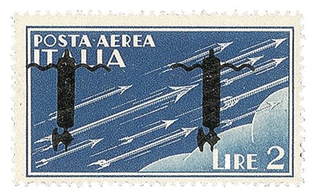 RSI - Verona - 1944 - 2 lire Aerea (P15Aa)