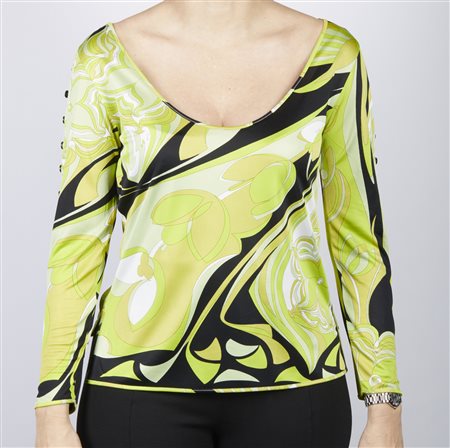 PUCCI EMILIO - Maglia con maniche lunghe.