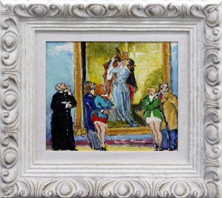 WALTER PIACESI, "Visita al museo", 2019