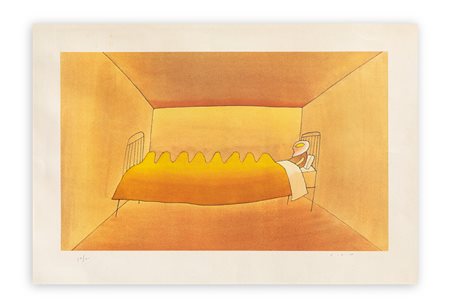 JEAN-MICHEL FOLON (1934-2005) - Senza Titolo