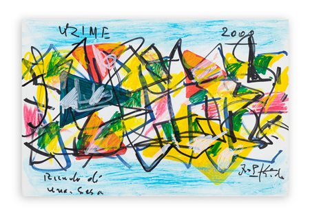 IBRAHIM KODRA (1918-2006) - Ricordo di una sera, 2000