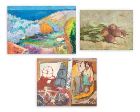 AUTORI VARI ( TRALUCI, VEI, MARCHESOTTI)- Lotto unico composto da 3 opere: