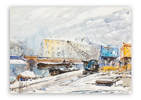 ANTONELLO ZECCA (1917-1998) - Senza Titolo