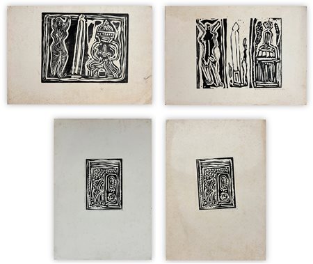 MARIO MARTINI (1931-2007) - Lotto unico composto da 4 opere