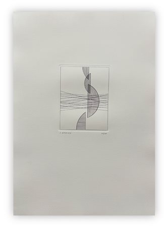 LUIGI VERONESI (1908-1998) - Verticale A, 1986