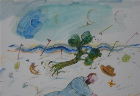 POSSENTI ANTONIO - LUCCA 1933 - SE RIVEDO LA LUNA COL SUO VENTO - TECNICA...