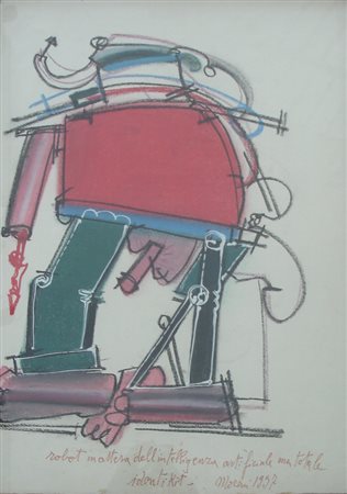 MORENI MATTIA - PAVIA 1920 BRISIGHELLA 1999 - ROBOT IN ATTESA...