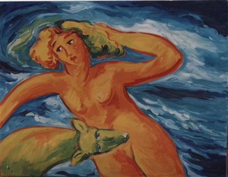 GERMANA' MIMMO - CATANIA 1944 BUSTO ARSIZIO 1992 ST, 1991 - ACRILICO SU TELA,...