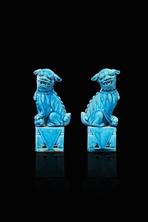 COPPIA DI CANI DI PHO<BR>Coppia di cani di Pho