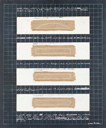 Gianni De Tora (Caserta 1941-2007)  - La materia dell'arco, 1981