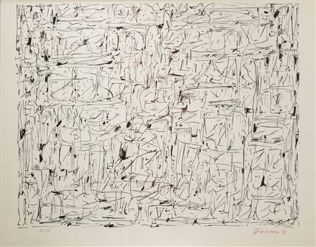 Piero Dorazio (Roma 1927-Perugia 2005)  - Senza titolo, 1957