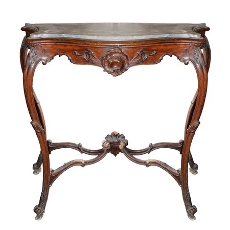 Console marmo al piano grigio bardiglio