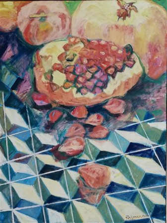 Pippo Ragonesi, Composizione con melagrani