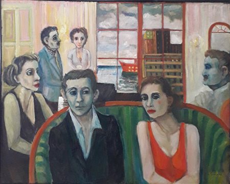 Piero Comandè, Trattoria al porto + pianoforte