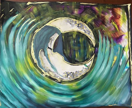 Sharon Colubriale (ceci.nestpas.art), Moon