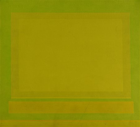 Lucio Battaglia (1929 - 2003) COMPOSIZIONE, 2002 olio su tela, cm 40x40 sul...