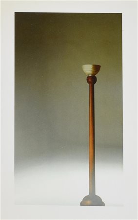 Michelangelo Pistoletto LAMPADA A STELO, 1998 stampa fotografica estratta da...