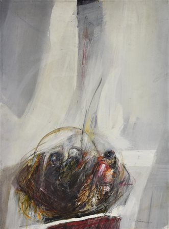 Armando Farina NATURA MORTA olio su tela, cm 70x50 firma sul retro: firma e...