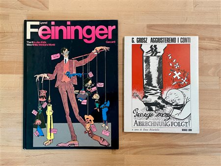 EDIZIONI ILLUSTRATE (GROSZ E FEININGER) - Lotto unico di 2 edizioni illustrate