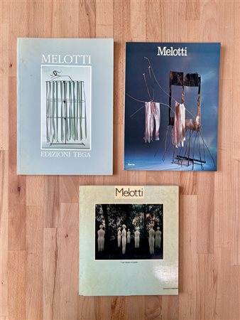 FAUSTO MELOTTI - Lotto unico di 3 cataloghi