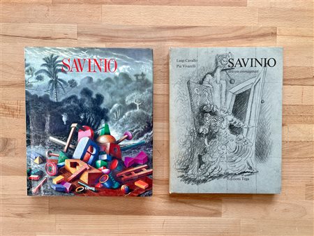 ALBERTO SAVINIO - Lotto unico di 2 cataloghi