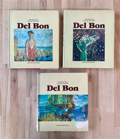 ANGELO DEL BON - Lotto unico di 3 cataloghi