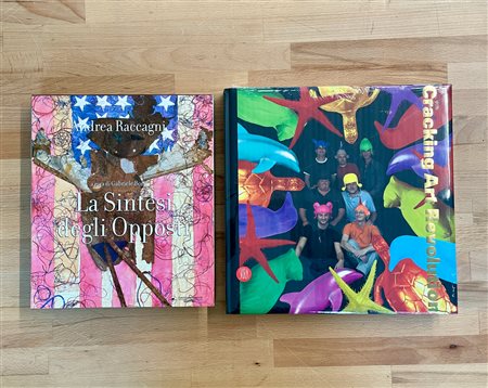 ANDREA RACCAGNI E CRACKING ART - Lotto unico di 2 cataloghi