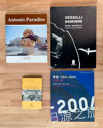 ARTISTI ITALIANI E INTERNAZIONI DEL DOPOGUERRA - Lotto unico di 4 cataloghi