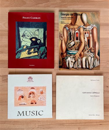 ARTE ITALIANA E INTERNAZIONALE DEL DOPOGUERRA - Lotto unico di 4 cataloghi