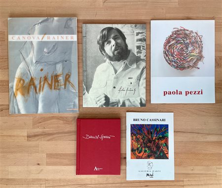 ARTE DEL XX E DEL XXI SECOLO - Lotto unico di 5 cataloghi